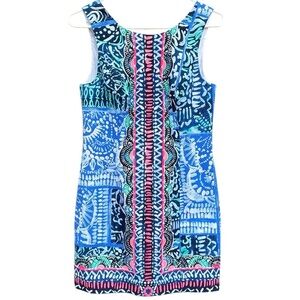 NWT Lilly Pulitzer Mila Stretch Shift Dress Size 2 Retail $198.00